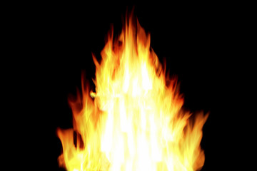 big burning fire for design