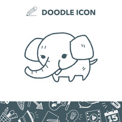 elephant doodle