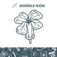 flower doodle