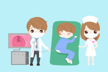 intestine health concept