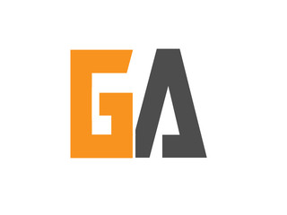 GA Initial Logo for your startup venture