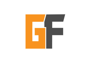 GF Initial Logo for your startup venture