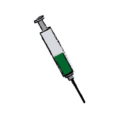 syringe medical liquid vaccinate icon