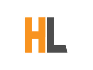 Obraz premium HL Initial Logo for your startup venture