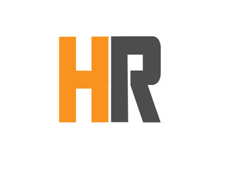 HR Initial Logo for your startup venture