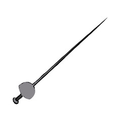 fencing sword steel weapon accessory image