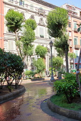 Piazza Bellini in Naples