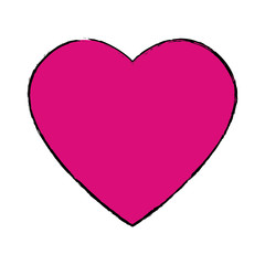 pink heart love romantic celebration symbol