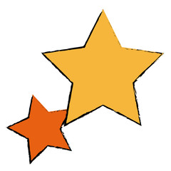 gold stars icon favorite business internet trendy concept