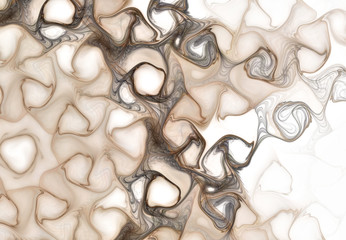Patterns on white. Stylish color lines on a white background. Geometric, organic forms. A beautiful backdrop for the substrate. For design and installation. For writing of the text and illustrations.