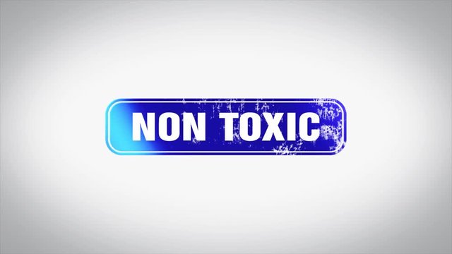 Non toxic Word 3D Animated Wooden Stamp Animation
