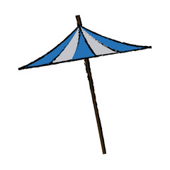 umbrella decoration cocktail drink icon