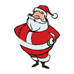 cartoon santa claus for your christmas