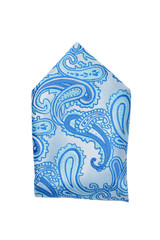 Obraz premium Blue Pocket Square