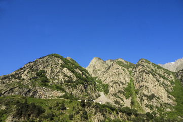 Fototapeta premium Mountains Against Sky