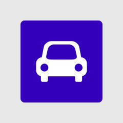 Transport icon. Car sign. Delivery transport symbol.