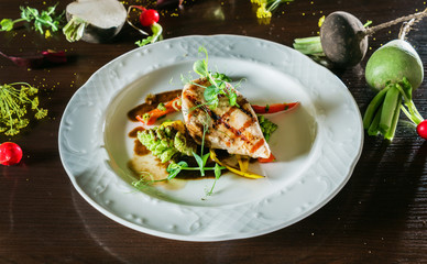 chicken with vegetables