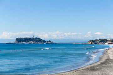 Shonan Beach in Chigasaki City