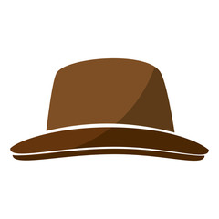 vintage hat accesory icon vector illustration graphic design