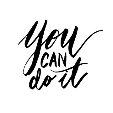 You can do it quote calligraphy
