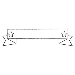 decorative ribbon banner icon vector illustration graphic design