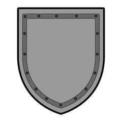 shield badge symbol icon vector illustration graphic design
