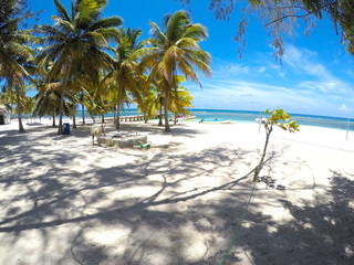 photo sur l'ile de Saona république dominicaine