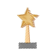 trophy star winner competition award icon