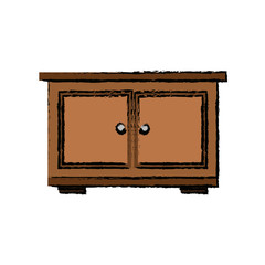 wooden bedside table furniture doors