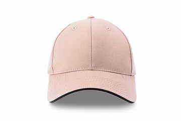 Cap isolated on white background. Baseball cap.