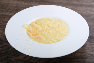 Risotto with prawn