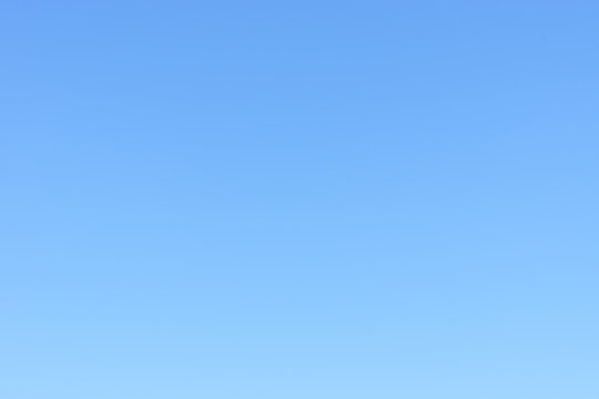 clear blue sky