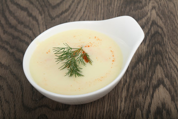Cheese soup