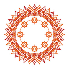 Vector illustration design flower abstract style molecular structure