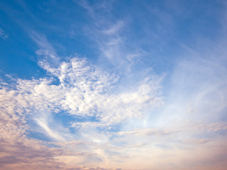 Beautiful sky and clouds