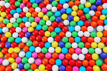 
Colorful candies background