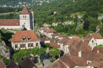 Obraz premium Village en pierre