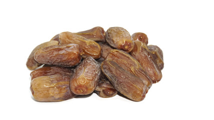 kurma fruit on isolated background