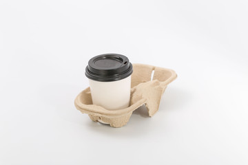 Containers for fast food and beverages. Recyclable materials