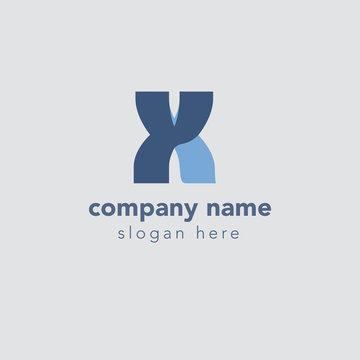 Letter X element logo design