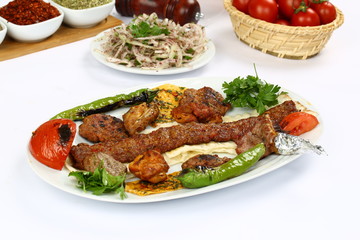Turkish Adana Kebab