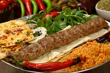 Turkish Adana Kebab