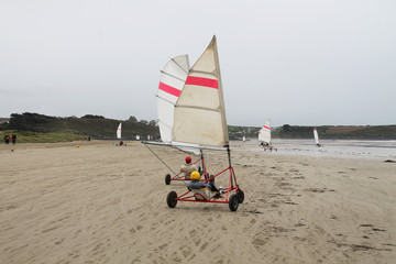 Fototapeta premium char a voile