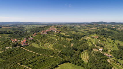 Goriska Brda from above