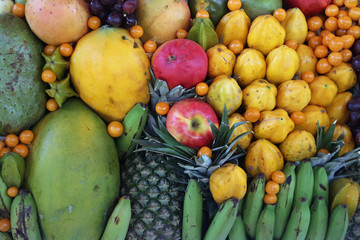 Verschiedene Früchte