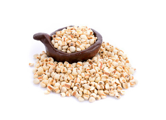 Millet  in  isolated on white background