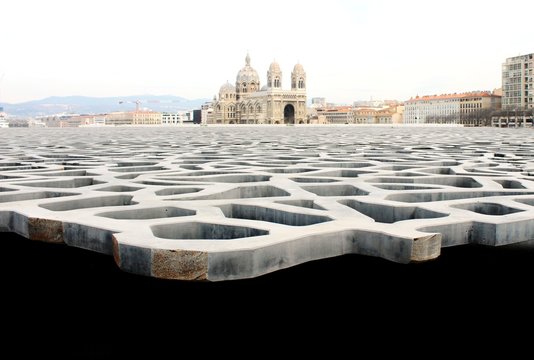 Vue du Mucem Marseille