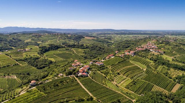 Goriska Brda From Above