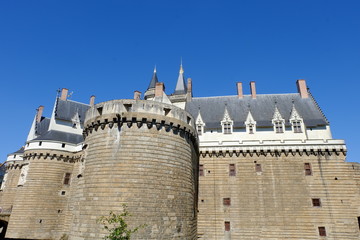 Fototapeta na wymiar Château des ducs de Bretagne