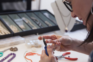 Goldsmith at work